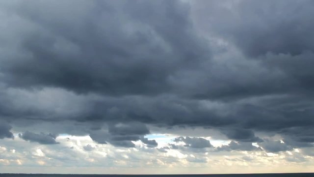 Ocean Storm Timelapse Clouds