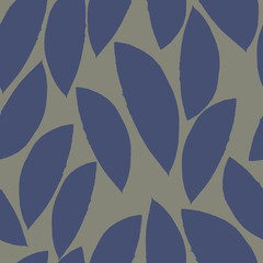 Seamless pattern with leafs
