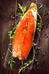 Geräucherter Lachs 