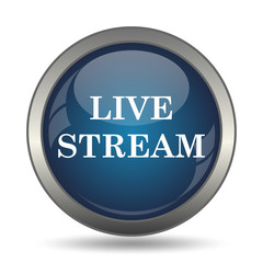 Fototapeta premium Live stream icon