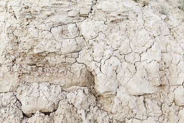 Hard clay irritated