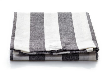 Cotton napkin isolated on white