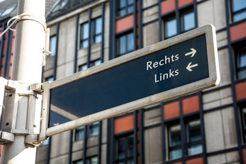 Schild 61 - Links