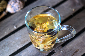 Cup of herbal tea