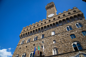 Palazzo Vecchio in Florence, Italy