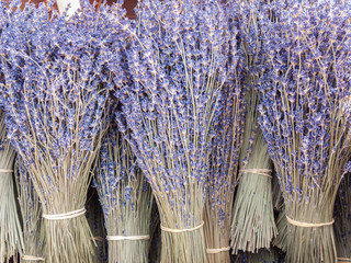Lavender bunches,