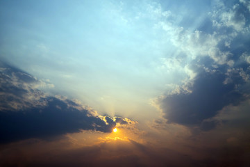 Abstract cloud and sky