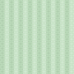 Seamless vector geometric pattern. Green pastel background with decorative ornament . Series of Decorative and Ornamental Seamless Patterns.