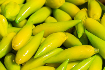 Deletable imitation fruits, Thai dessert.