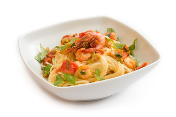 Spaghetti ai gamberi