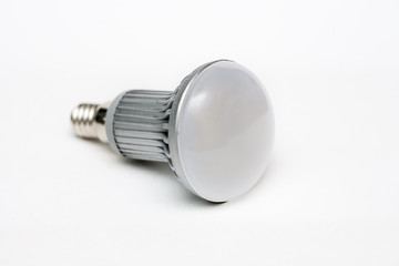 Environment fiendly lamp on white