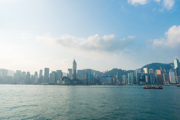 Business Center District of Hongkong