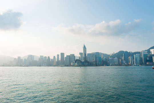 Business Center District of Hongkong