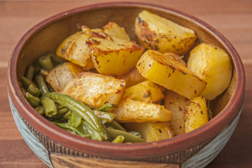 Delicious vegan foods