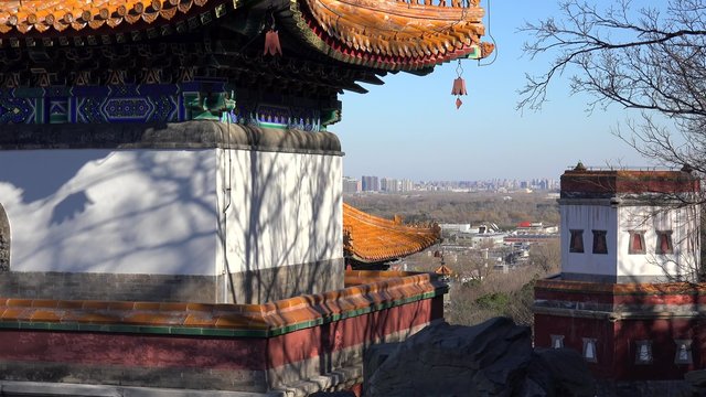 Four Great Regions (Tibetan Style) Temple in the Summer Palace. Beijing