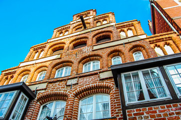 Fototapeta premium Lüneburg - Giebel & Fassaden 04