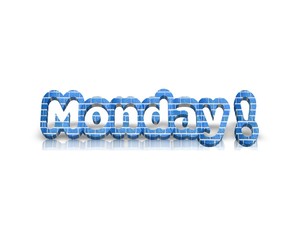 Monday 3d word