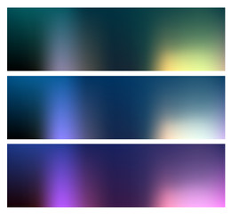 Obraz premium Summer green background blur