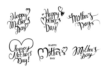 Set of vintage Happy Mothers Day