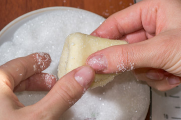 to make sweet biscuits