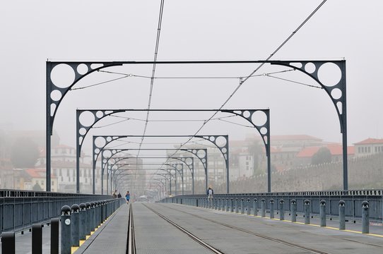 Fototapeta Closeup of a bridge