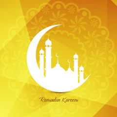 Religious background design for Ramadan and Eid,