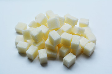 sugar cubes, sugar lumps