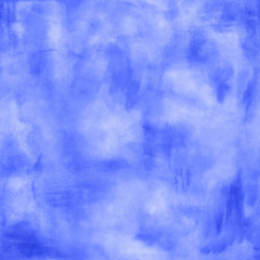 Abstract boho blue watercolor background
