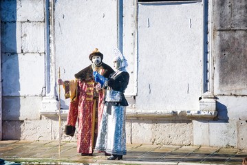 Fototapeta na wymiar karnawal w Wenecji