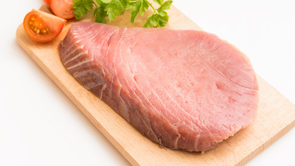 Trancio di tonno fresco, fresh tuna steak