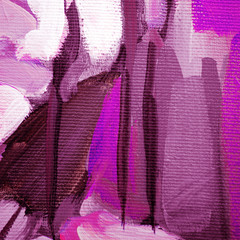 decorative painting for an interior by oil on canvas, illustrati © Mikhail Zahranichny