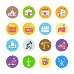 Buildings icons