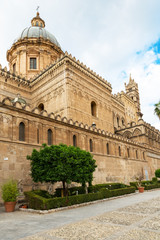 Obraz premium Palermo Cathedral, Sicily, Italy