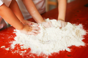 Child cook.