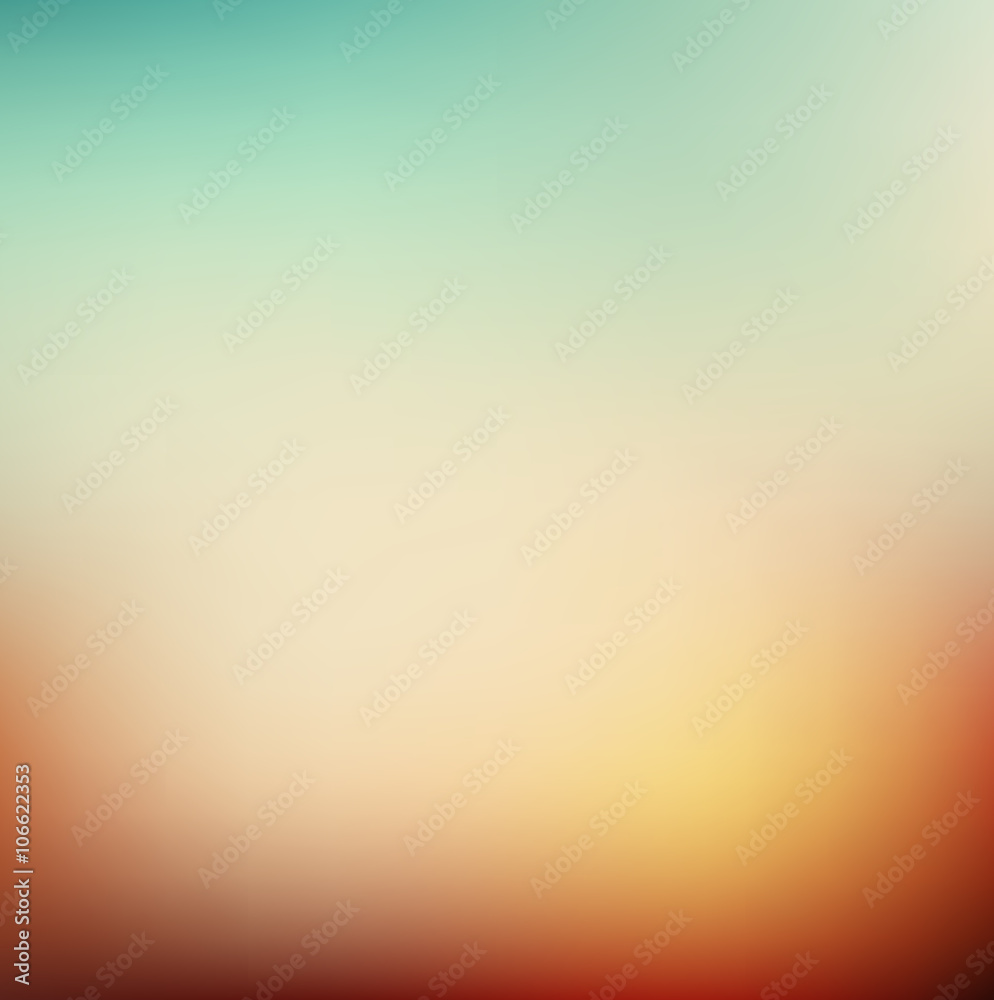 Poster vector illustration of soft colored abstract background