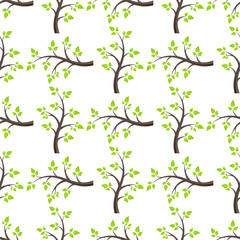 forest seamless isolated