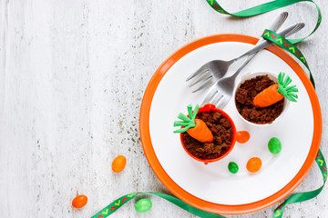 Easter table place setting treat for kids