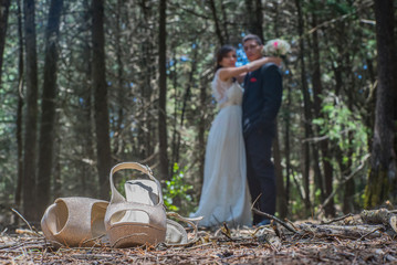 Matrimonio pareja enamorada