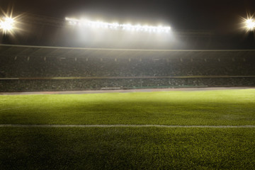 View of soccer field © xixinxing