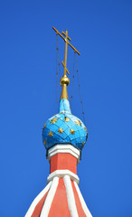 Углич. Купол колокольни храма Царевича Димитрия «На крови» © Alexander Zamaraev