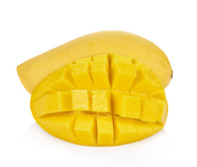 mango fruit isolated on white background