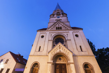 Fototapeta na wymiar St. Matheus Church in Lodz