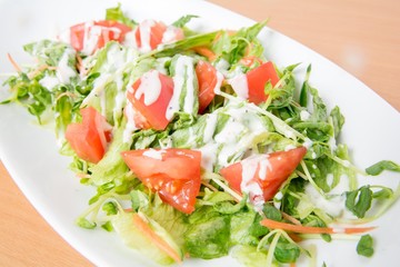 手作りシーザーサラダ