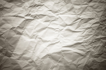 Texture of crumpled paper, Vintage Effect