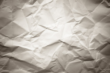 Texture of crumpled paper, Vintage Effect