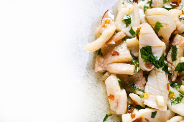 Appetizer of squid