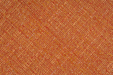 orange fabric texture background