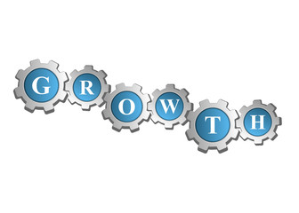 growth gears settings icons 