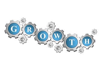 growth gears settings icons 