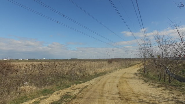 Wind Turbine in Parndorf, Austria